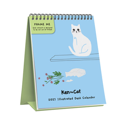 Ken The Cat Desk Calendar (13739)