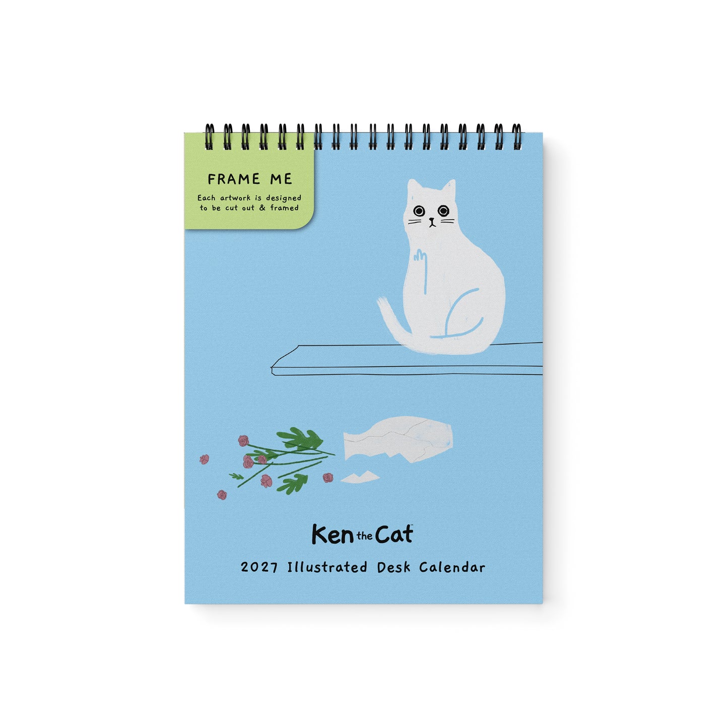 Ken The Cat Desk Calendar (13739)