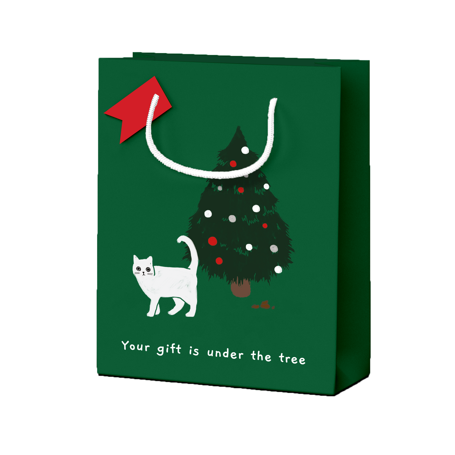 Gift Is Under The Tree Gift Bag