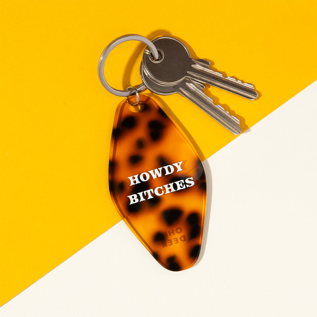 Howdy Bitches Keyring (13397)