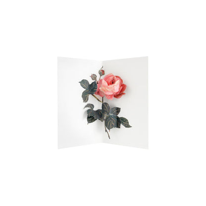 Rose 3D Layer Greeting Card (9297)