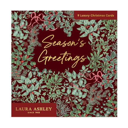 Laura Ashley x 3 Designs Greeting Card SQ Pack of 9 (13571)