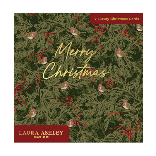 Laura Ashley x 3 Designs Greeting Card SQ Pack of 9 (13571)