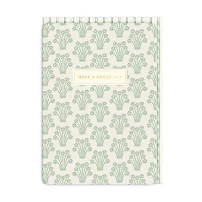Fountain Flowers Greeting Card (12997)