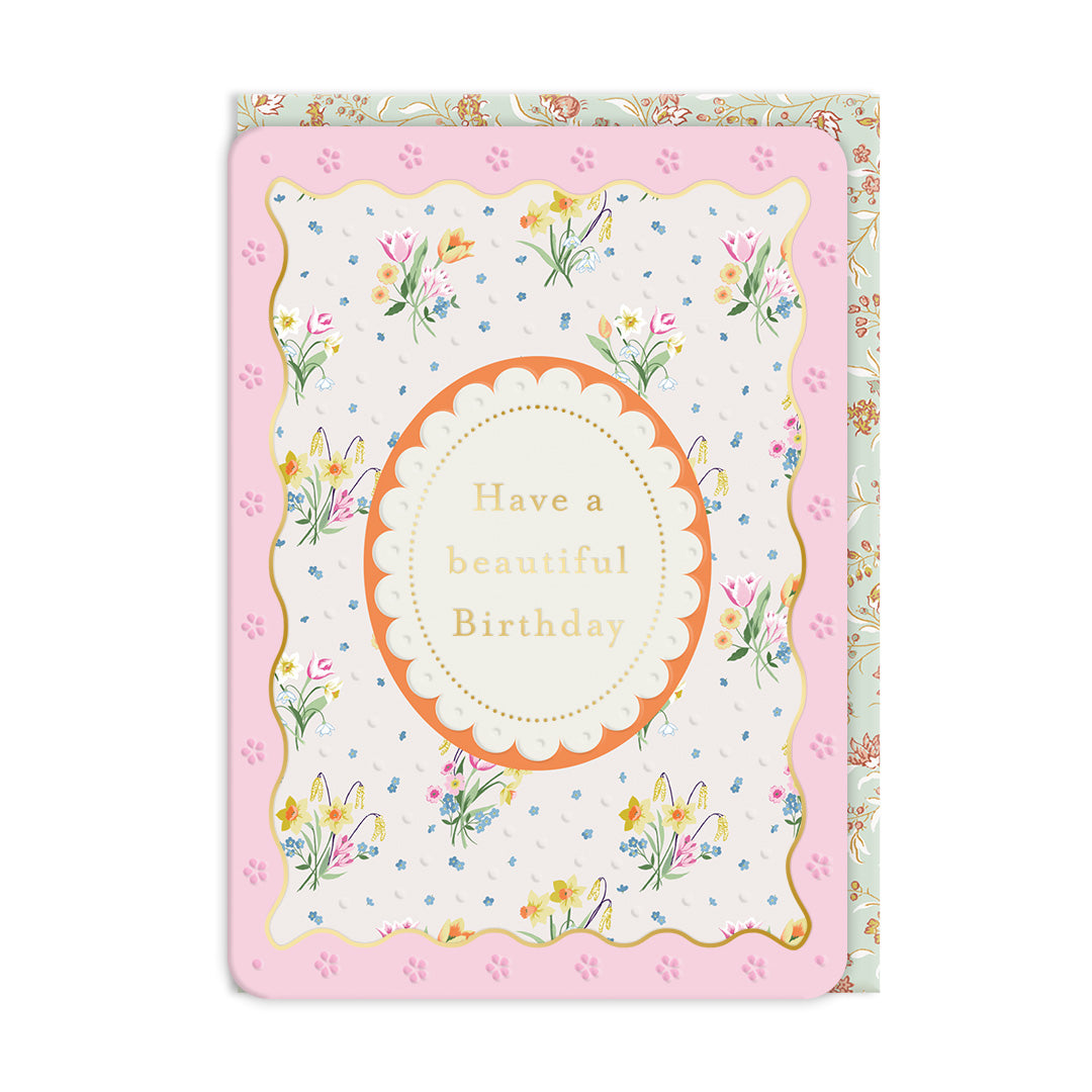 Spring Posies Greeting Card (13154)