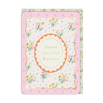 Spring Posies Greeting Card (13154)