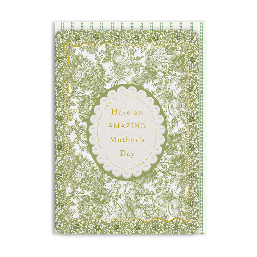 Sweet Alyssum Mother's Day Greeting Card (13727)
