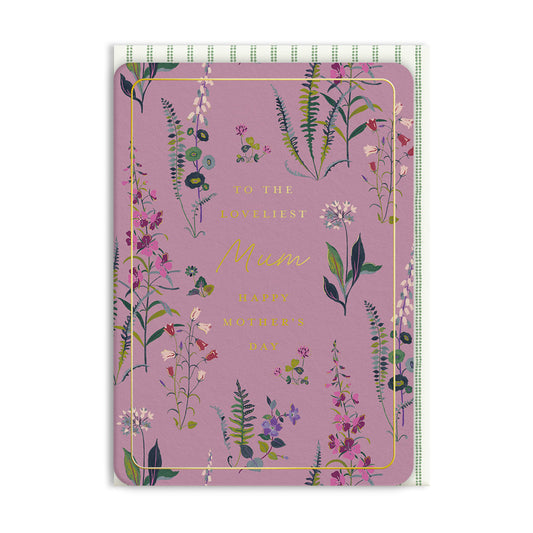 Medowvale Sprig Loveliest Mum Greeting Card (13729)