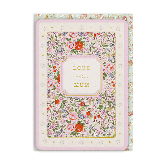 Rowena Love You Mum Greeting Card (13730)
