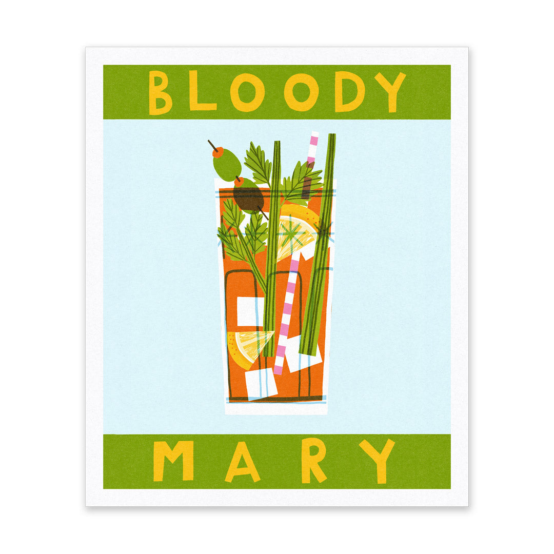 Bloody Mary Riso Print (10x12) (14591)