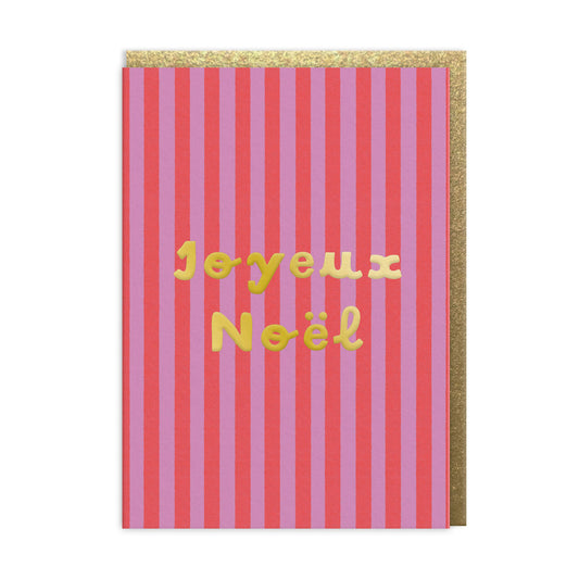 Joyeux Noel Greeting Card (12760)