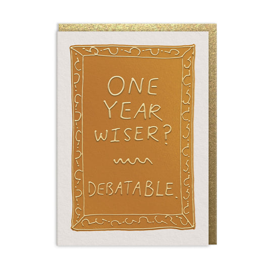 Debatable Greeting Card (13686)