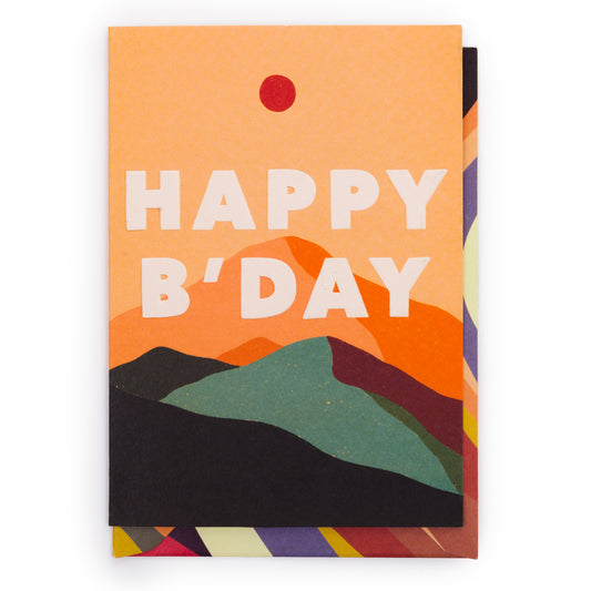 Hilly Happy BDAY Greeting Card (6008)