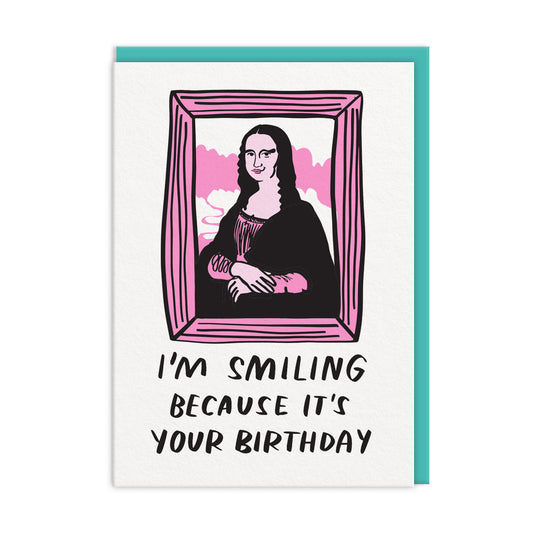 Mona Birthday Smile Greeting Card (11864)