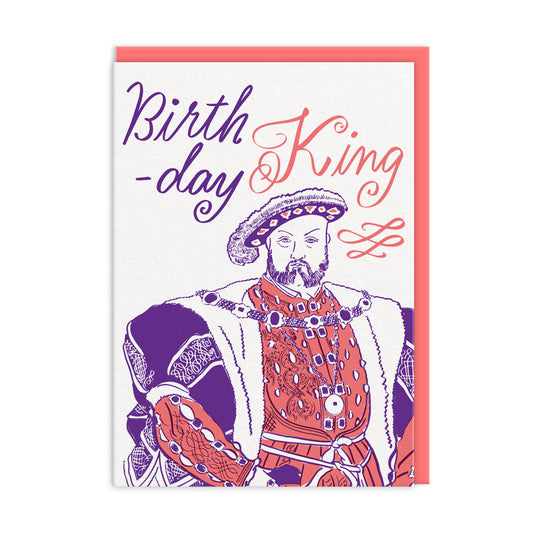 Birthday King Greeting Card (13544)