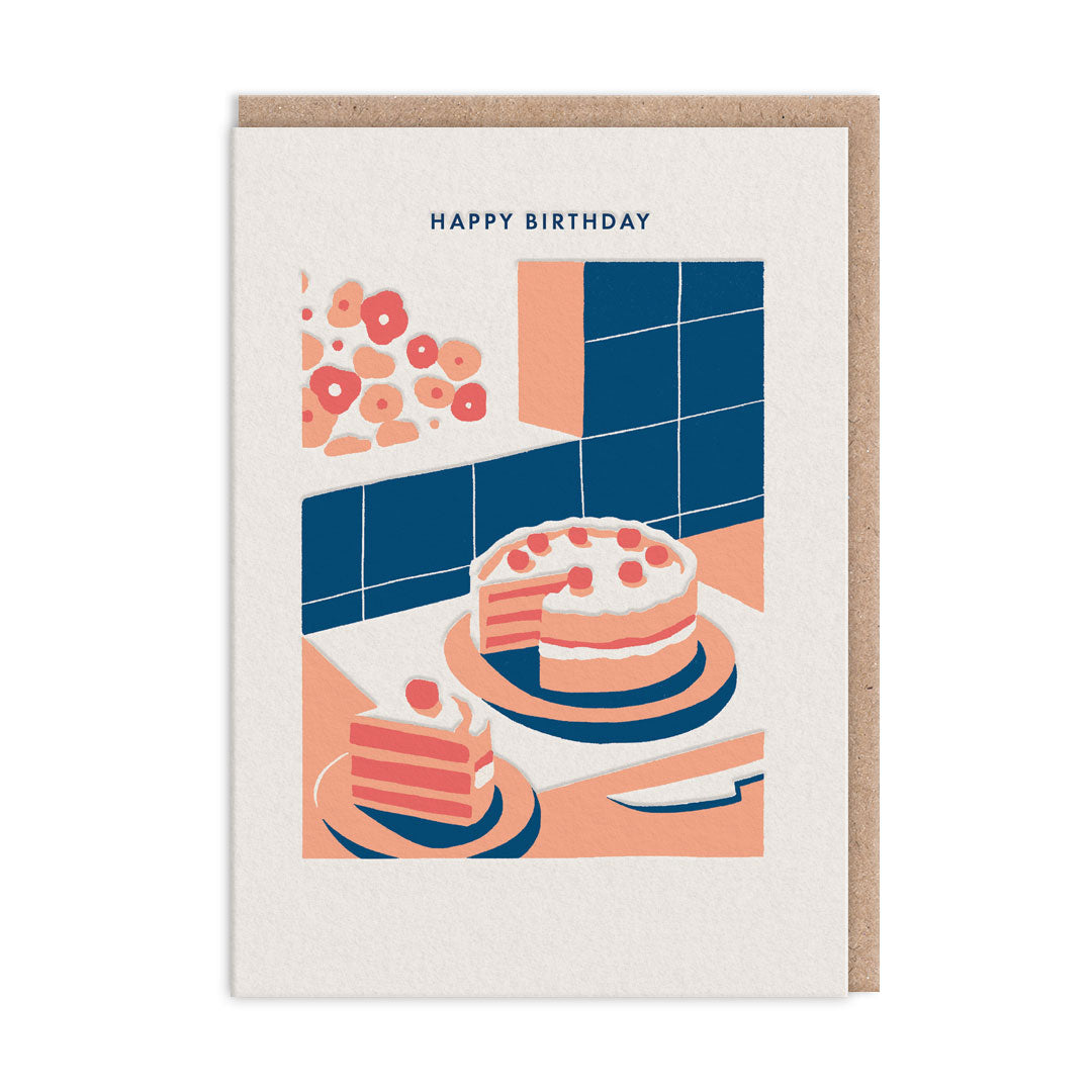 Cake Greeting Card (12928)