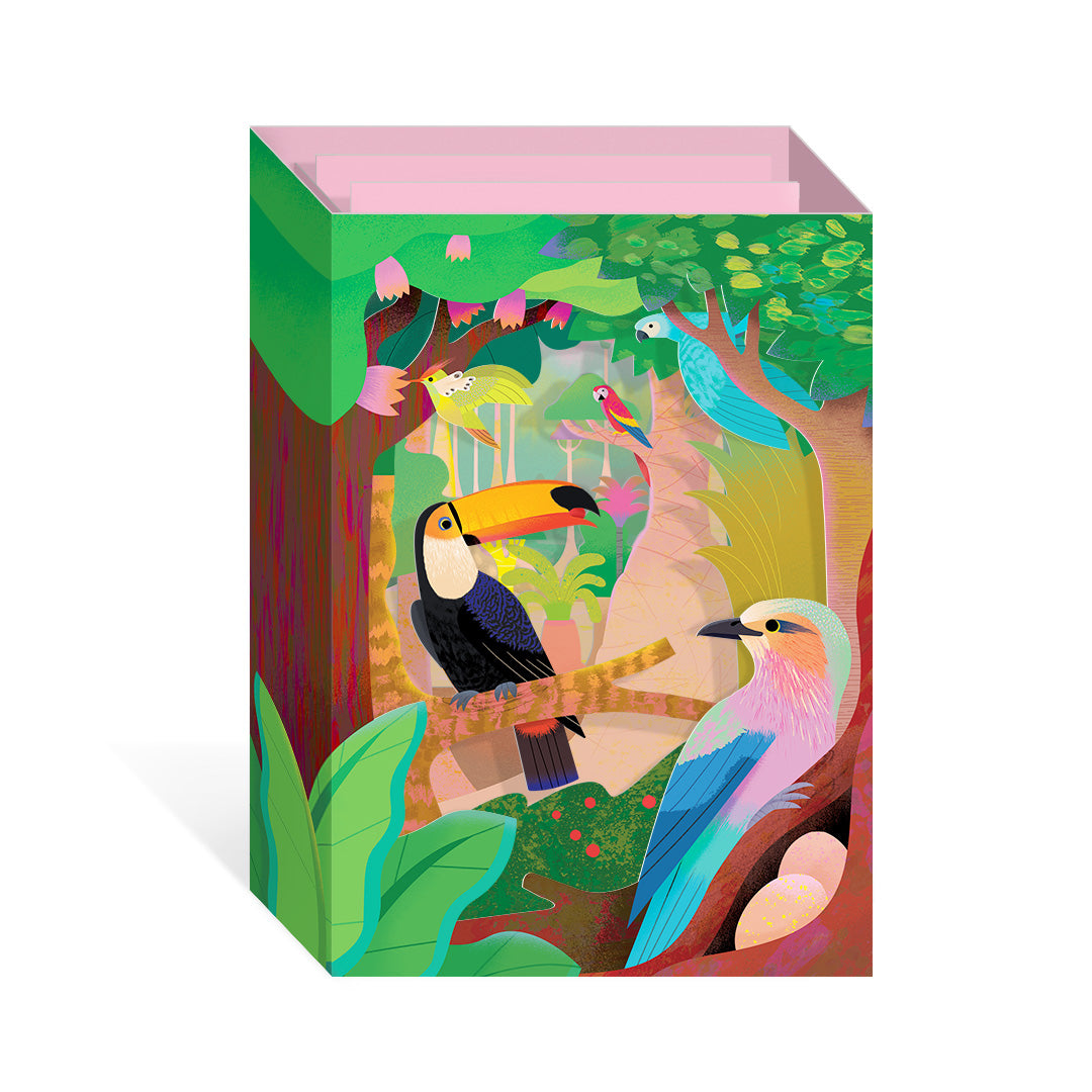 Birds Of The Amazon Pop Up Greeting Card (12099)