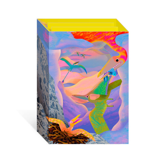 Flying Dinosaurs Greeting Card (3D) (13675)