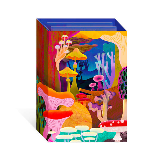 Fungi Greeting Card (3D) (13676)