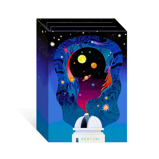 Solar System Greeting Card (3D) (13679)