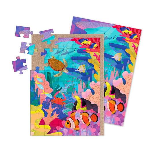 Great Barrier Reef Jigsaw Greeting Card (A6) (12936)