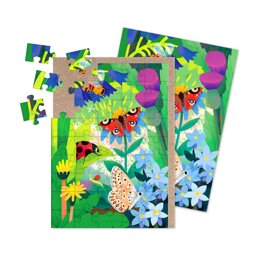 UK Insects Jigsaw Greeting Card (12938)
