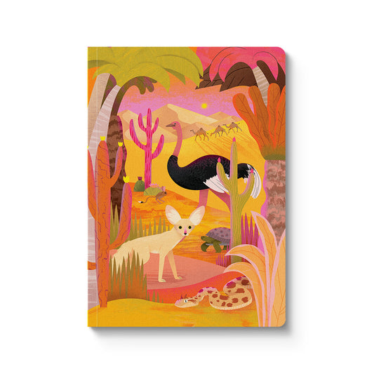 Animals of the Sahara Desert Perfect Bound Notebook (A5) (12467)