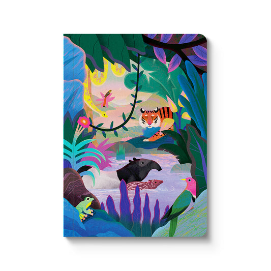 Animals of the Sumatran Jungle Perfect Bound Notebook (A6) (12470)