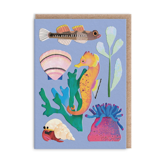 Seashore Mini Greeting Card (14361)