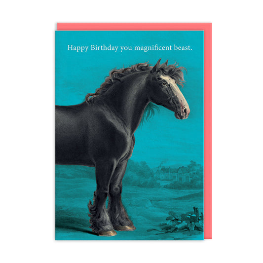 Magnificent Beast Greeting Card (12184)