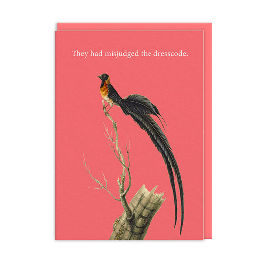 Misjudged Dress Code Greeting Card (12241)