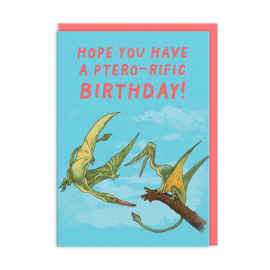 Ptereodactyl Greeting Card (12349)