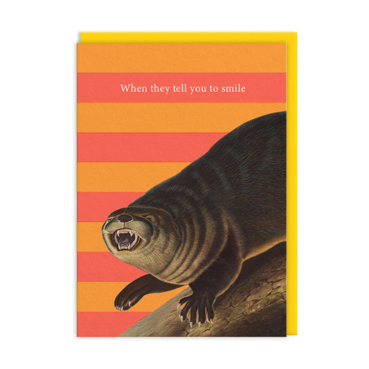 Smile Greeting Card (14335)