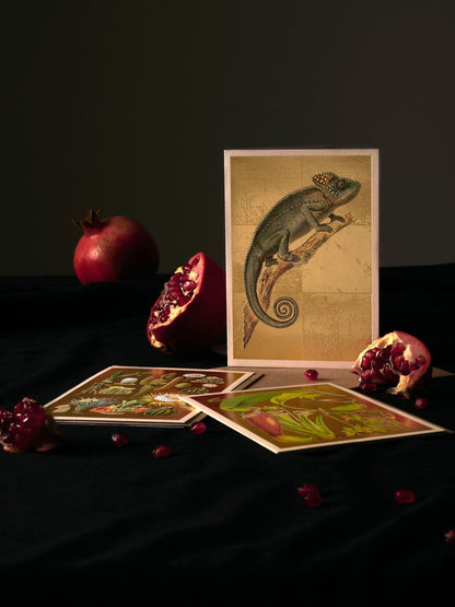 Cameleon Verruqueux Greeting Card (11992)