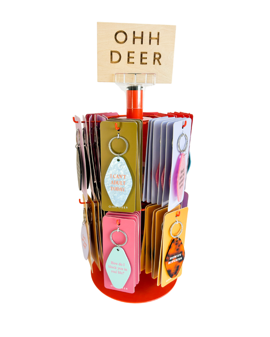 Hotel Keyring Countertop Spinner (POS21)