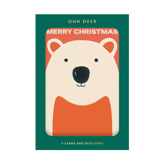 Christmas Characters x 3 Designs Packs of 9 Cards (11580)