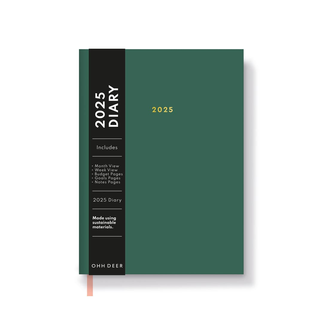 Plantain Green 2025 Diary (10667)