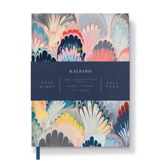 Scalloped Marble 2025 Diary (10710)
