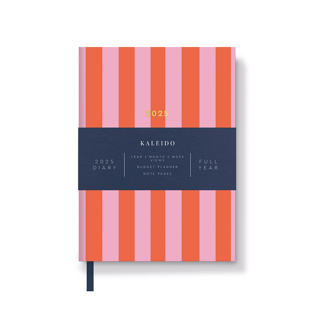 Candy Stripe 2025 Diary (10711) | Ohh Deer Wholesale