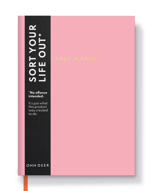 Soft Pink A5 Daily Planner (11792)