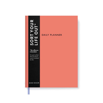 Coral A5 Daily Planner (7133)