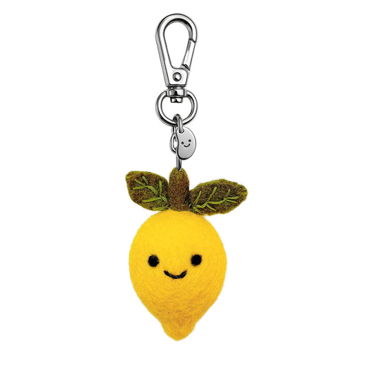Lucy The Lemon Felt Keychain (13947)