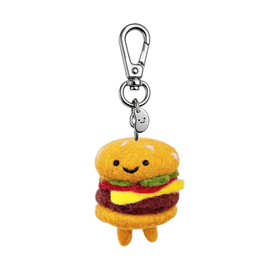 Bill The Burger Felt Keychain (13950)