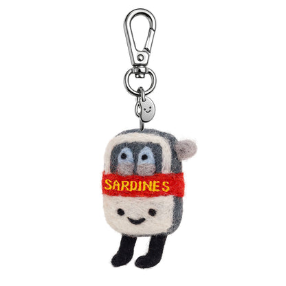 Suki The Can of Sardines Felt Keychain (13951)