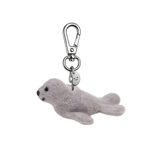 Sam The Seal Felt Keychain (13952)