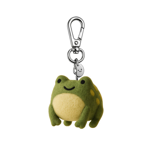 Frank The Frog Felt Keychain (13957)