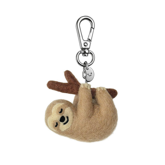 Silvie The Sloth Felt Keychain (14595)