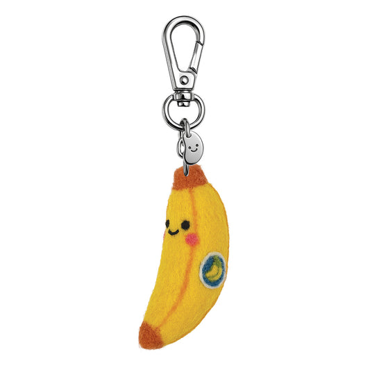 Billy The Banana Felt Keychain (14597)