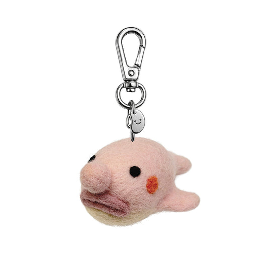 Bob The Blobfish Felt Keychain (14599)