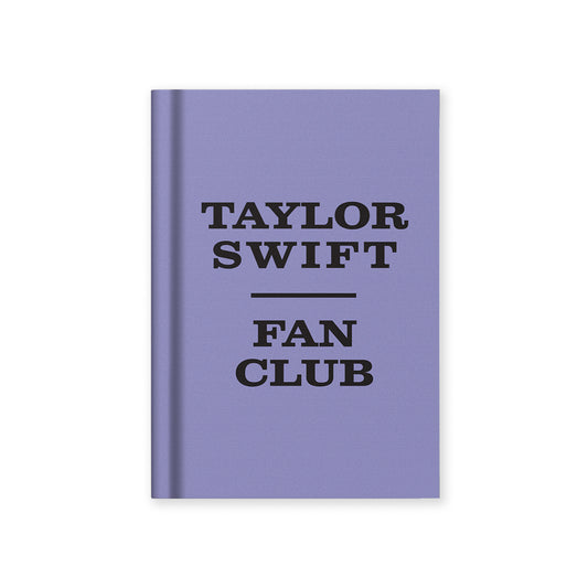Taylor Swift Fan Club Fabric Hardback Notebook (A7) (13480)